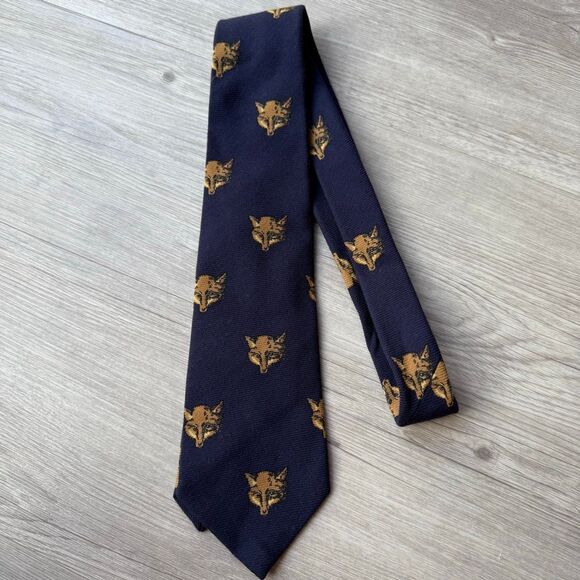 Polo Ralph Lauren Navy 100% Wool Fox Made by Hand - Picture 5 of 6